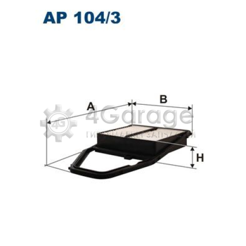 FILTRON AP1043 Воздушный фильтр