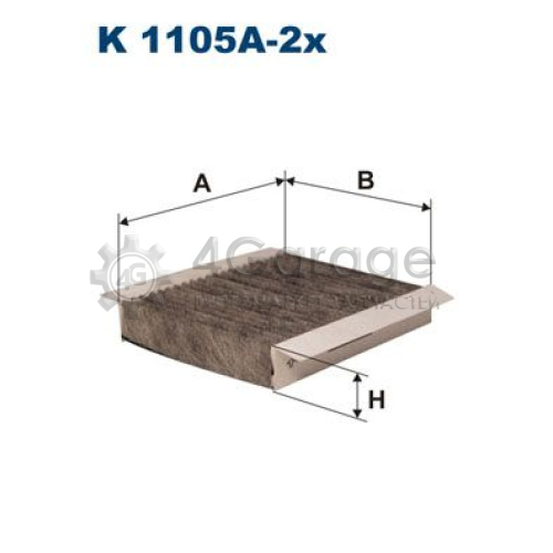 FILTRON K1105A2x Фильтр воздух во внутренном пространстве