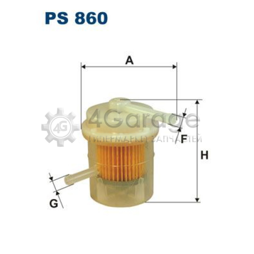 FILTRON PS860 Топливный фильтр в Красноярске