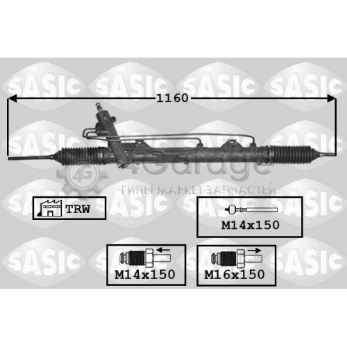 Рулевой механизм SASIC 7176039 в Нижнем Новгороде