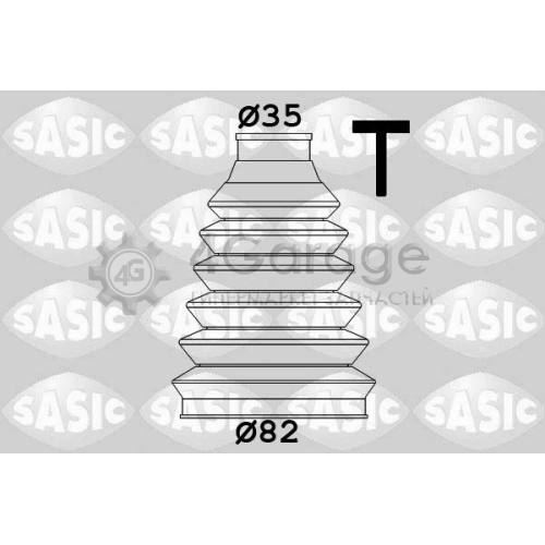 SASIC 2933313 Комплект пылника приводной вал