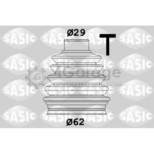 SASIC 1906150 Комплект пылника приводной вал