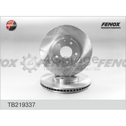 FENOX TB219337 Тормозной диск