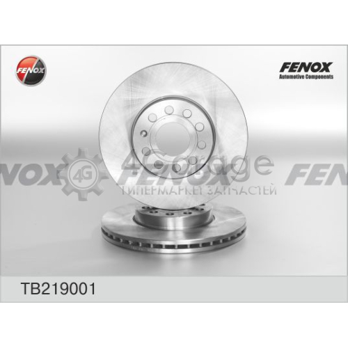 FENOX TB219001 Тормозной диск