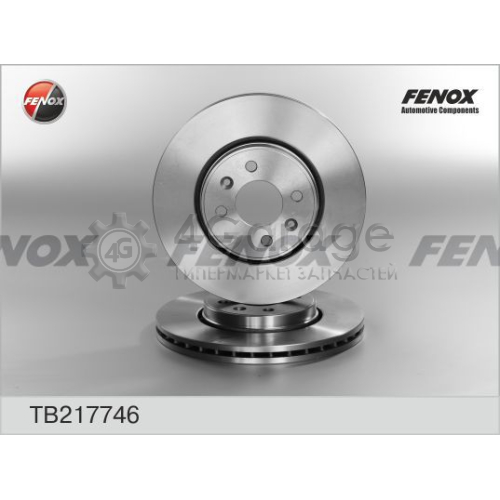 FENOX TB217746 Тормозной диск