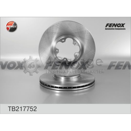 FENOX TB217752 Тормозной диск