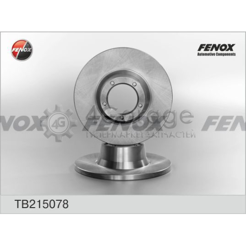 FENOX TB215078 Тормозной диск