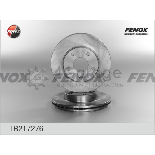 FENOX TB217276 Тормозной диск