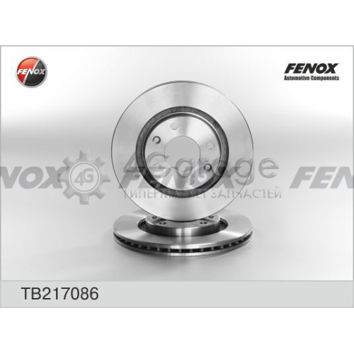 FENOX TB217086 Тормозной диск