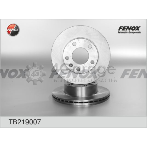 FENOX TB219007 Тормозной диск