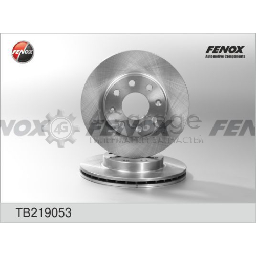 FENOX TB219053 Тормозной диск