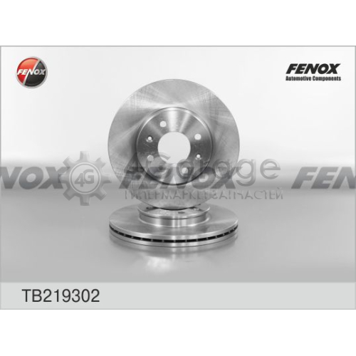 FENOX TB219302 Тормозной диск