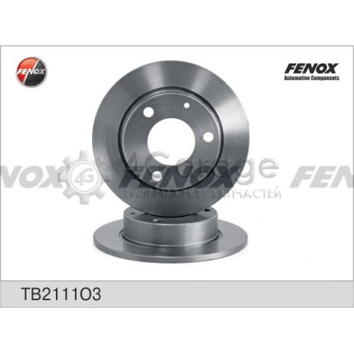 FENOX TB2111O3 Тормозной диск