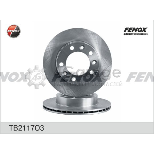 FENOX TB2117O3 Тормозной диск