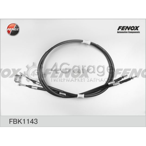 FENOX FBK1143 Тросик cтояночный тормоз