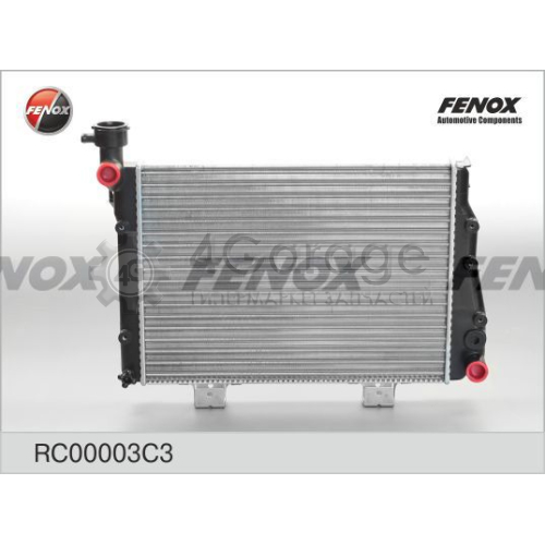 FENOX RC00003C3 Радиатор охлаждение двигателя