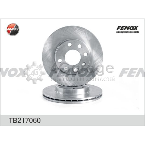 FENOX TB217060 Тормозной диск