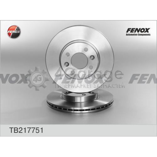 FENOX TB217751 Тормозной диск