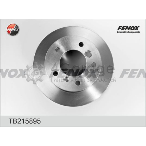 FENOX TB215895 Тормозной диск