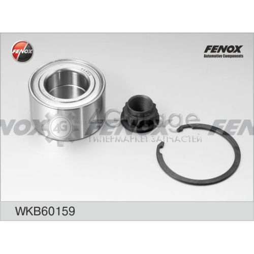 FENOX WKB60159 Комплект подшипника ступицы колеса