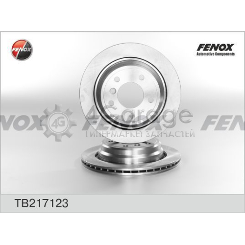 FENOX TB217123 Тормозной диск