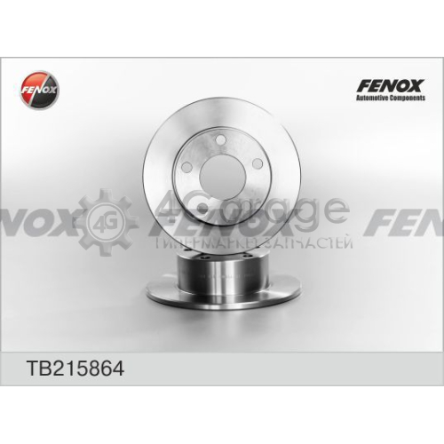 FENOX TB215864 Тормозной диск