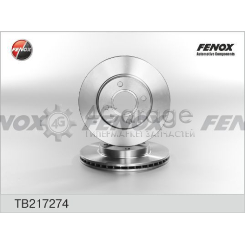 FENOX TB217274 Тормозной диск