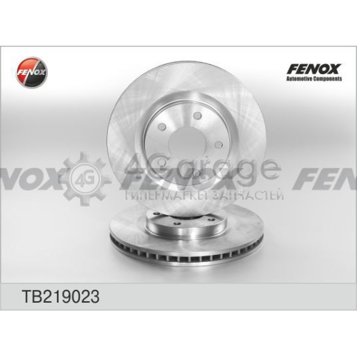 FENOX TB219023 Тормозной диск