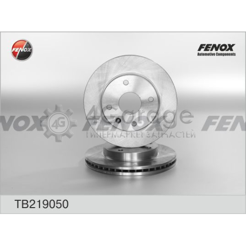 FENOX TB219050 Тормозной диск