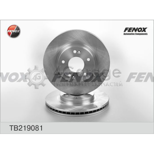 FENOX TB219081 Тормозной диск