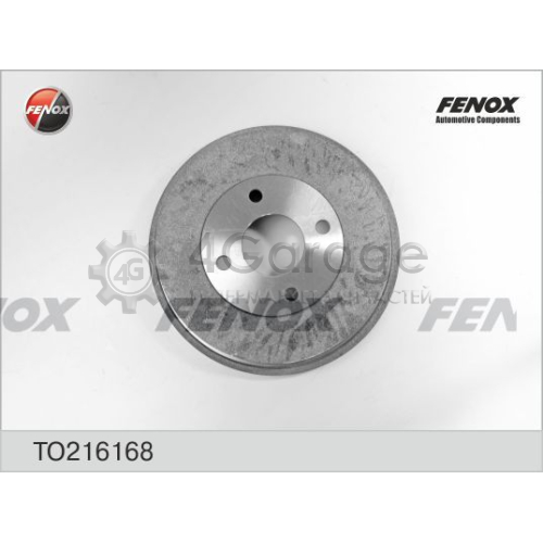 FENOX TO216168 Тормозной барабан