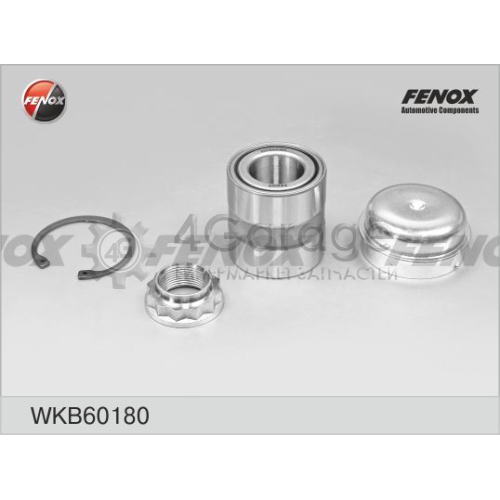 FENOX WKB60180 Комплект подшипника ступицы колеса