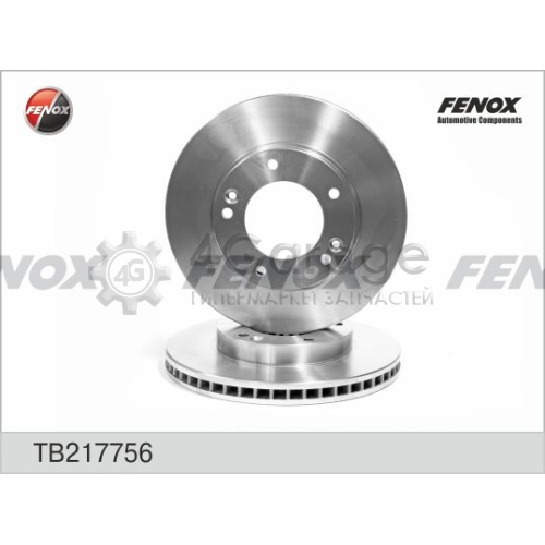 FENOX TB217756 Тормозной диск