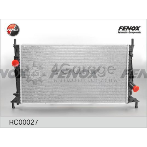 FENOX RC00027 Радиатор охлаждение двигателя