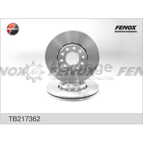 FENOX TB217362 Тормозной диск