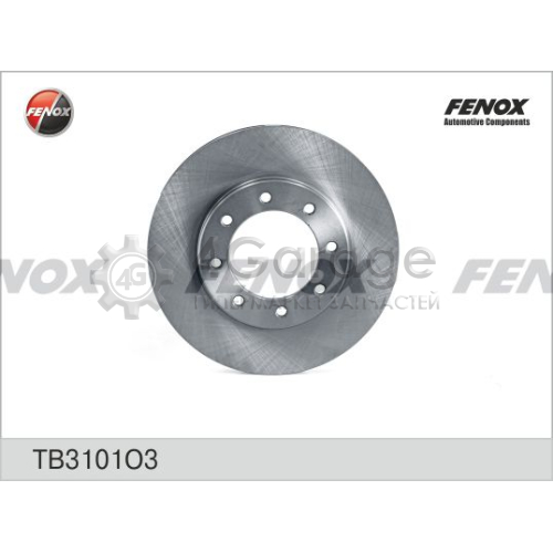 FENOX TB3101O3 Тормозной диск