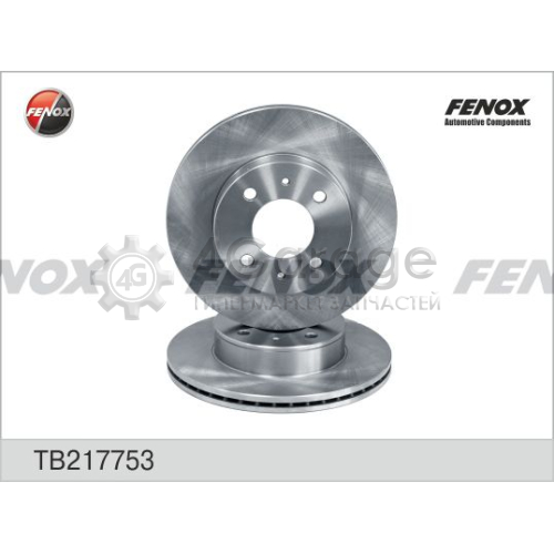 FENOX TB217753 Тормозной диск