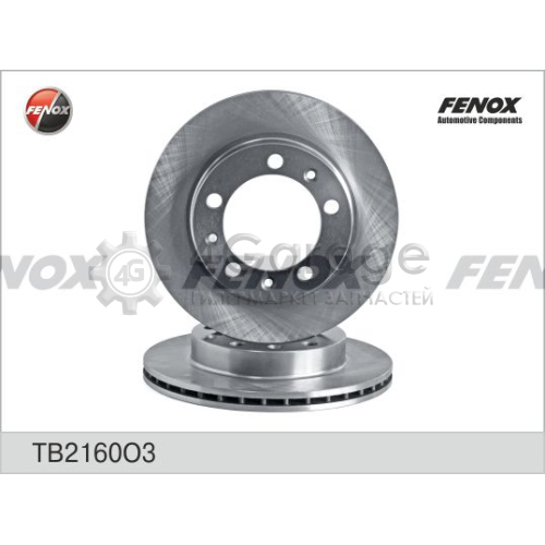 FENOX TB2160O3 Тормозной диск