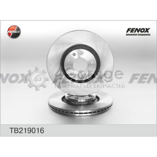 FENOX TB219016 Тормозной диск