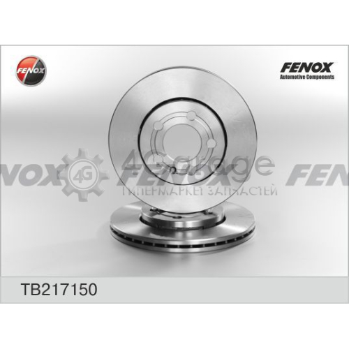 FENOX TB217150 Тормозной диск