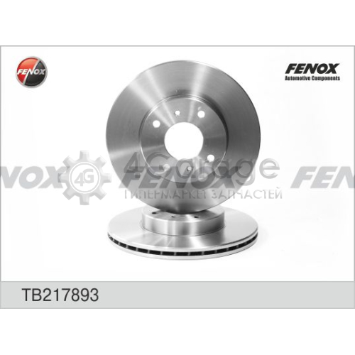 FENOX TB217893 Тормозной диск