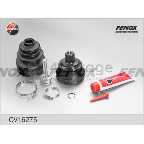 FENOX CV16275 Шарнирный комплект приводной вал