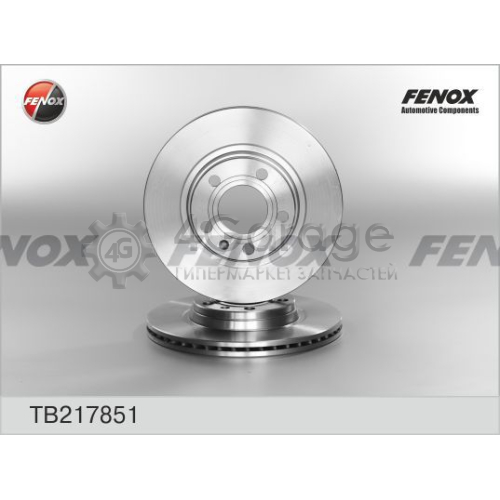 FENOX TB217851 Тормозной диск