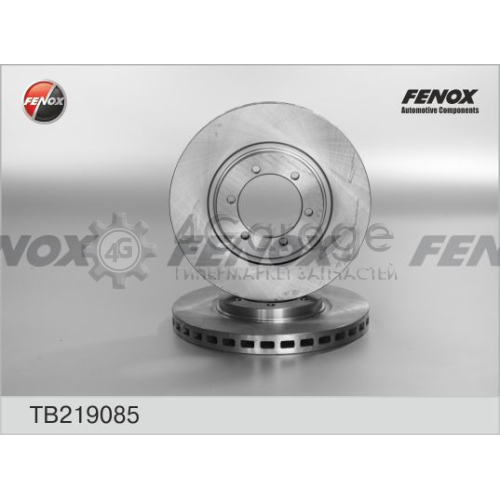 FENOX TB219085 Тормозной диск