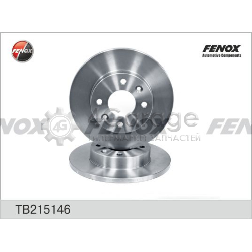 FENOX TB215146 Тормозной диск