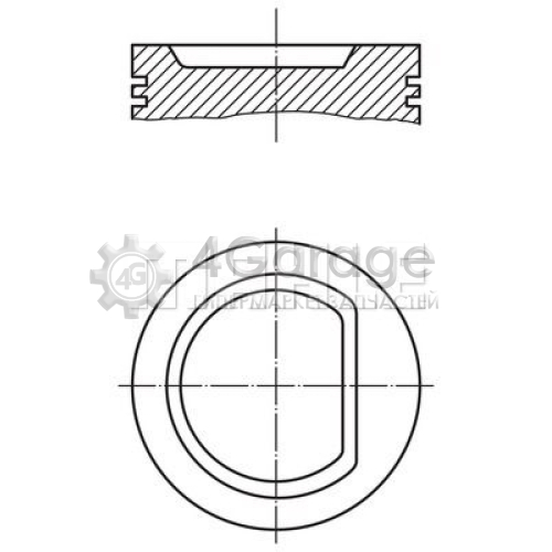 MAHLE 0303200 Поршень