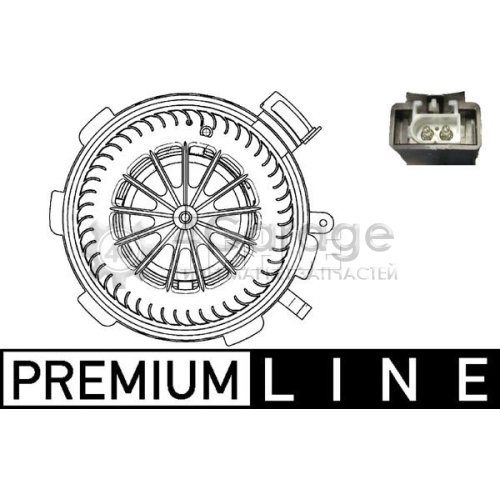 Вентилятор салона BEHR *** PREMIUM LINE *** MAHLE AB89000P в Ростове-на-Дону