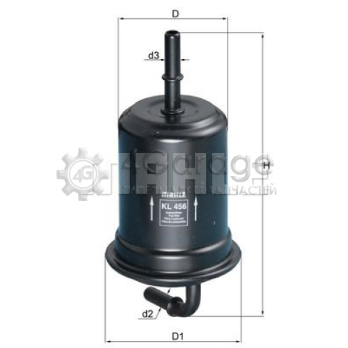 Топливный фильтр MAHLE KL456 в Нижнем Новгороде