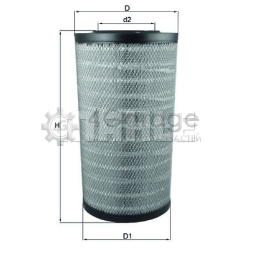 MAHLE LX3753 Воздушный фильтр в Красноярске