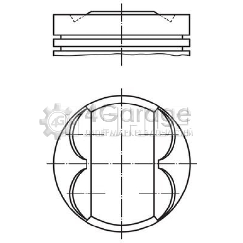 Поршень MAHLE 011PI00105002 в Нижнем Новгороде